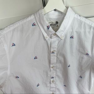 BONOBOS MEN’S RIVIERA SHORT SLEEVE SHIRT L